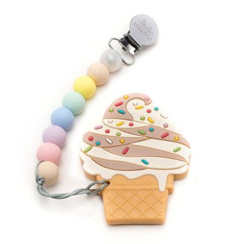 Loulou Lollipop Taco Teether with Clip
