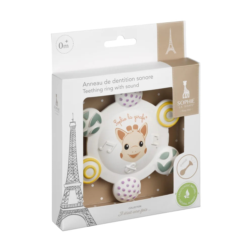 Sophie the Giraffe Sound Teething Ring