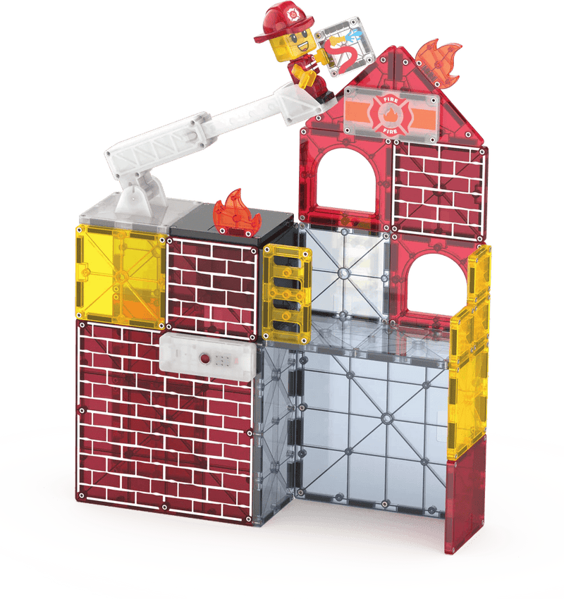 Magna Tiles -  Fire Station 50 Piece Set