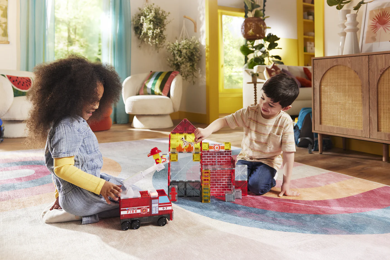 Magna Tiles -  Fire Station 50 Piece Set