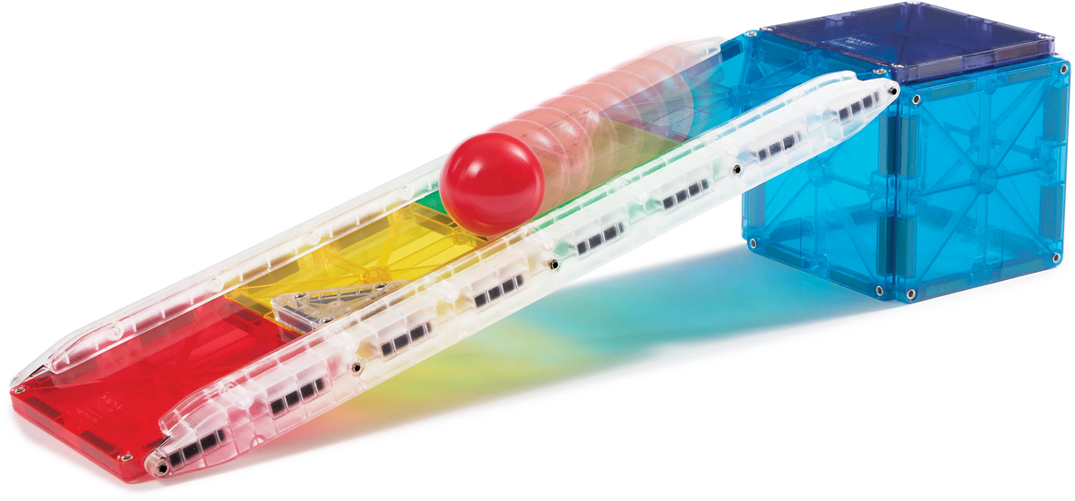 MAGNA-TILES Rail Racers 33-Piece Set