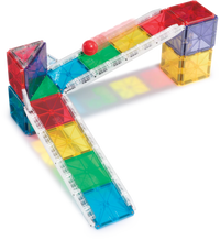 MAGNA-TILES Rail Racers 33-Piece Set