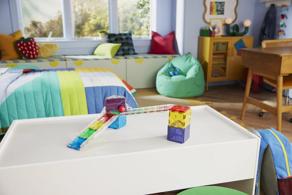 MAGNA-TILES Rail Racers 33-Piece Set