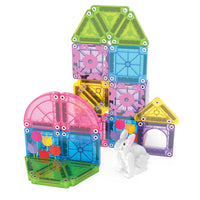 Magna-Tiles 24 Piece Spring Garden Travel Set