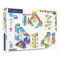 MAGNA-TILES Rail Racers MAX - 80 Piece Set