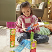 MAGNA-TILES Rail Racers MAX - 80 Piece Set