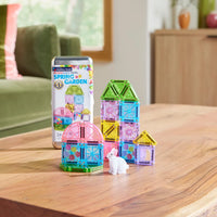 Magna-Tiles 24 Piece Spring Garden Travel Set