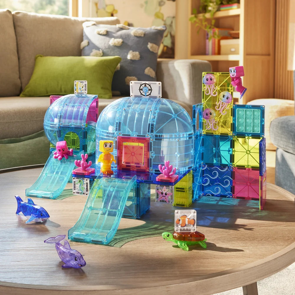 MAGNA-TILES Undersea Adventure  58-Piece Set