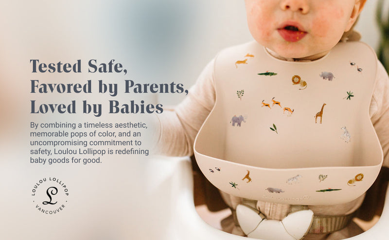 LouLou Lollipop Silicon Bibs
