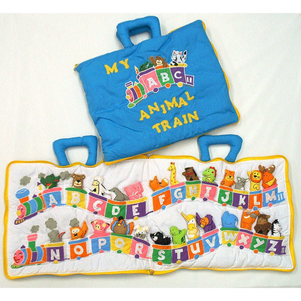 ABC Animal Train Soft Play Set