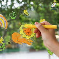Haku Yoka Play N' Colour Window Art Set