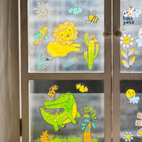 Haku Yoka Play N' Colour Window Art Set