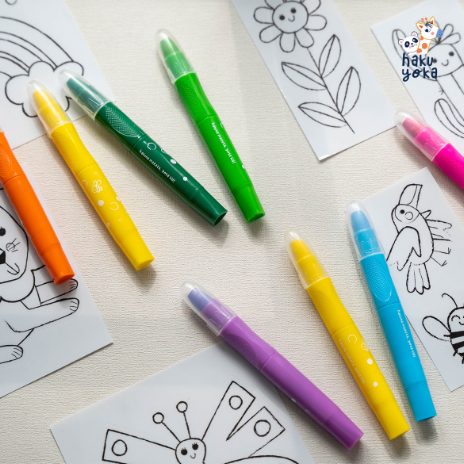 Haku Yoka Play N' Colour Window Art Set
