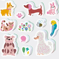 Haku Yoka Art to Go: Stamp Art – My Lovely Pets