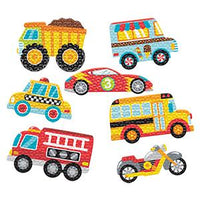 Alex Toys Bath Beep Beep Stickers in The Tub