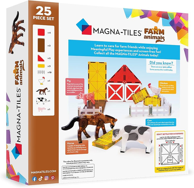 Magna-Tiles Animals Collection 25 Piece Sets