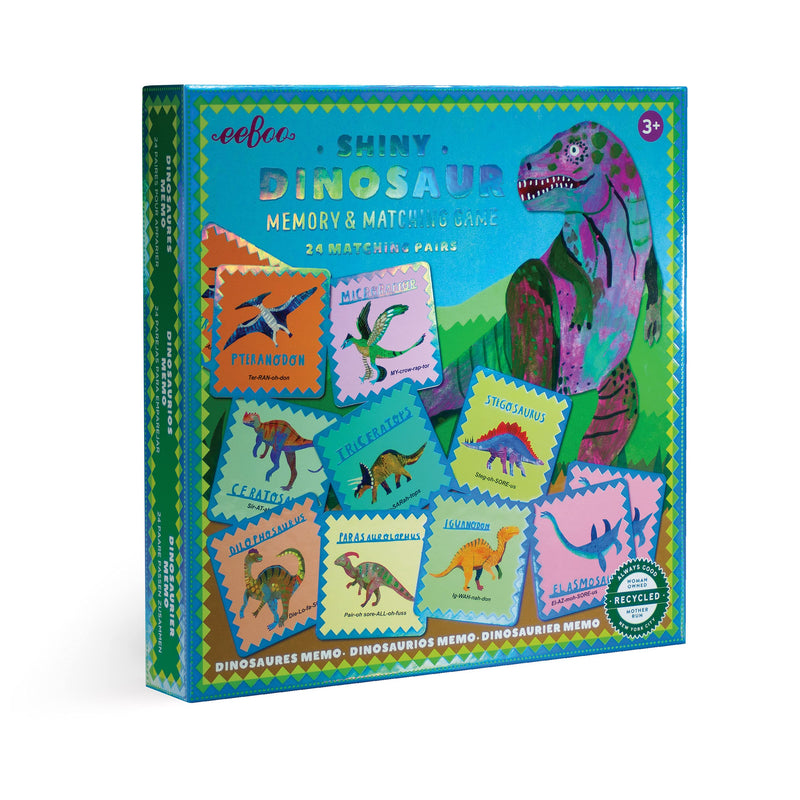eeBoo Dinosaur Memory and Matching Game – camelot kids