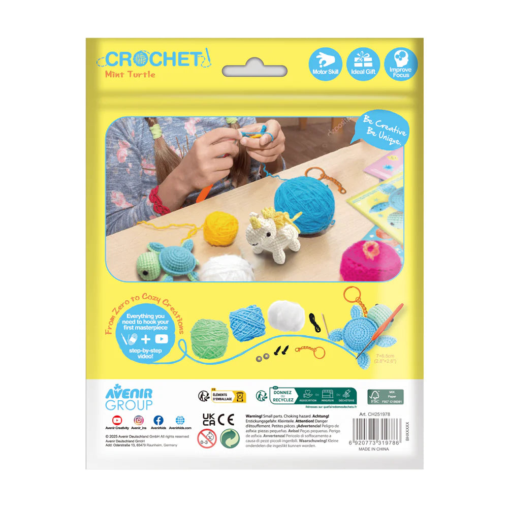 Avenir - Crochet Keychain and Pack Pal