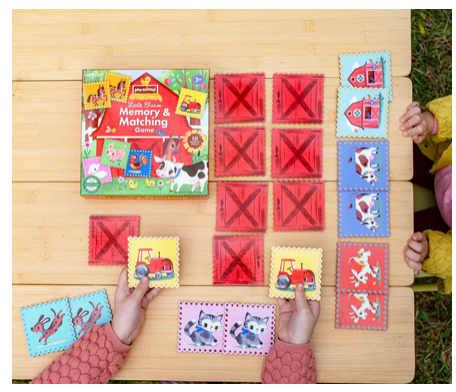 eeBoo Little Farm Memory Game