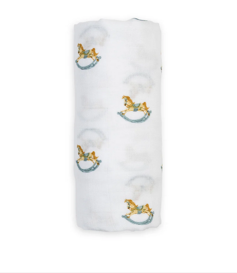 Lulujo Cotton Muslin Swaddles Blanket