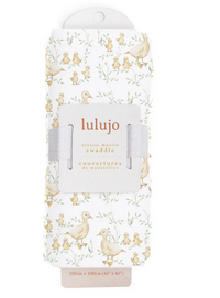 Lulujo Cotton Muslin Swaddles Blanket