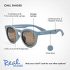 Real Shades Sunglasses/Chill - Steel Blue