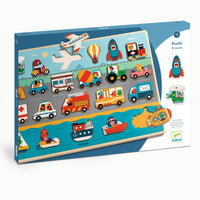 Djeco Wooden 22 Piece Puzzle Board