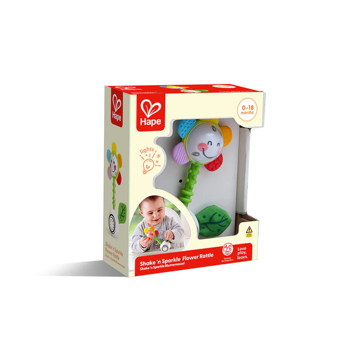 Hape Shake ‘n Sparkle Flower Rattle
