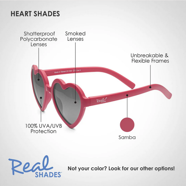 Real Shades Sunglasses/Heart - Samba