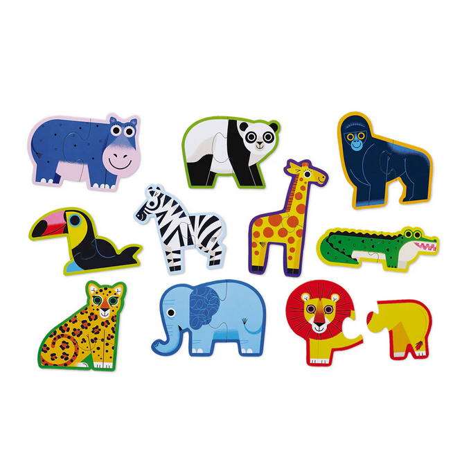 Let's Begin 2 piece Toddler Puzzles