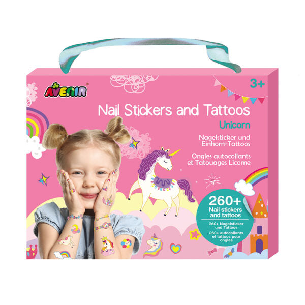 Nail stickers and Tattoos