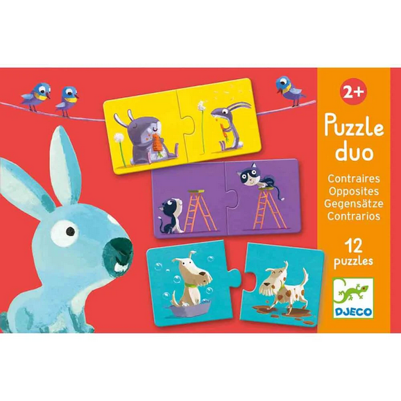 Djeco Puzzle-Duo 2 Piece Puzzles