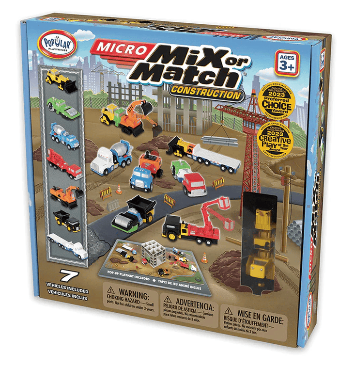 Micro Mix or Match Vehicles Construction
