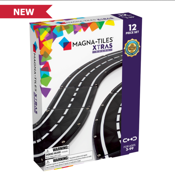 Magna Tiles XTRAS Roads 12 Piece Set