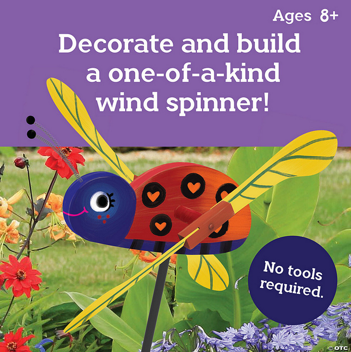 Make Your Own Wind Spinner Craft Kits