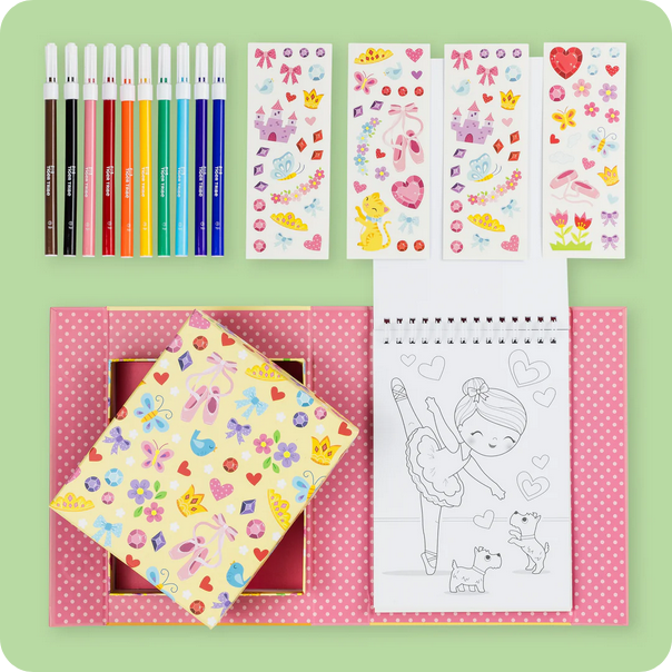 Tiger Tribe Colouring Sets