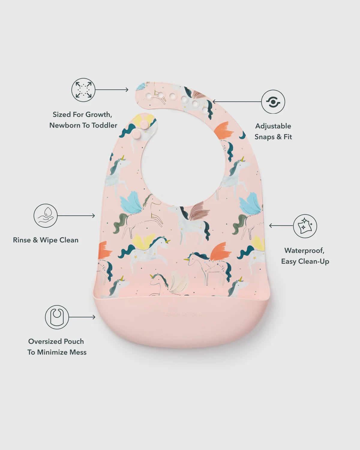 LouLou Lollipop Silicon Bibs