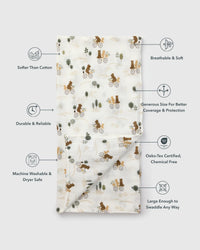 LouLou Lollipop Muslin Swaddles
