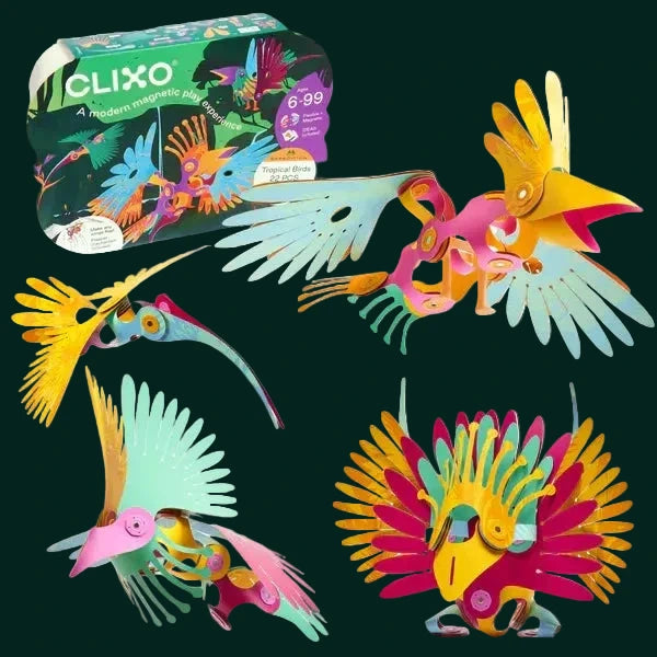 Clixo Tropical Birds Pack