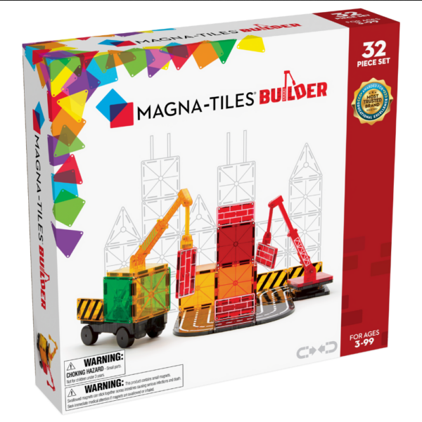 Magna Tiles Builder 32 Piece set camelot kids