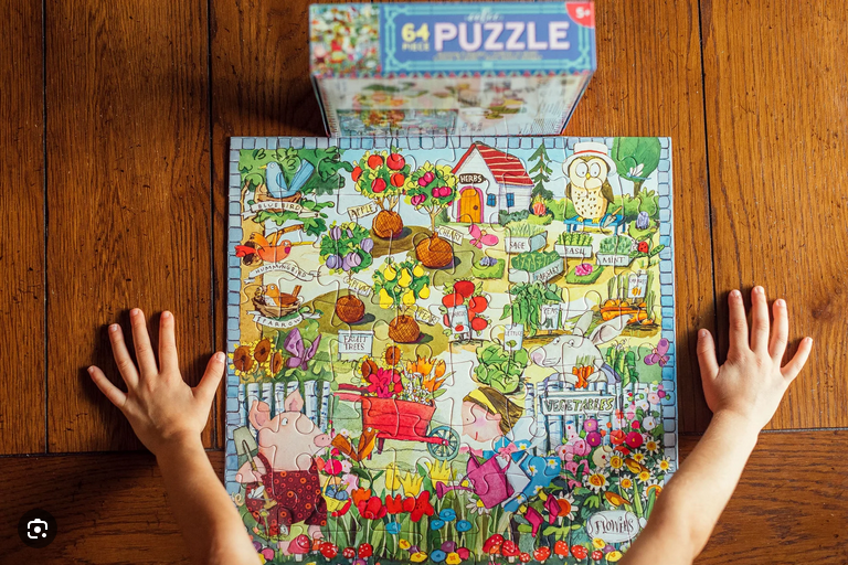 eeBoo 64 Piece Puzzles