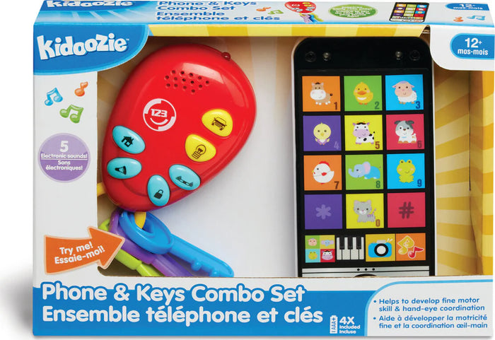 Kidoozie Phone and Keys Combo Set