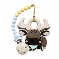 Loulou Lollipop Teether Set with Clip
