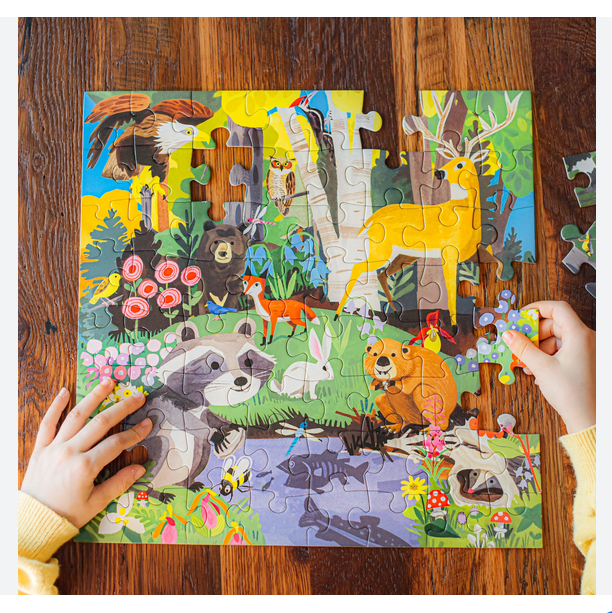 eeBoo 64 Piece Puzzles