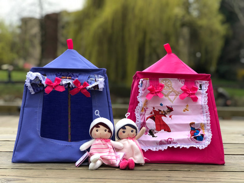 Pink Small Childrens Tent Homecute Foldable Pop-up Hut Type Kids