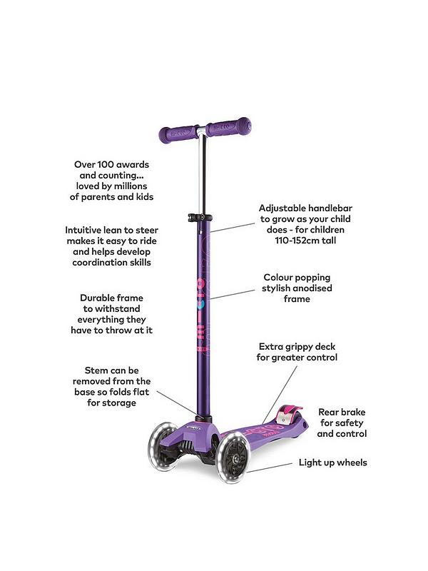 Micro Maxi Deluxe LED Scooters