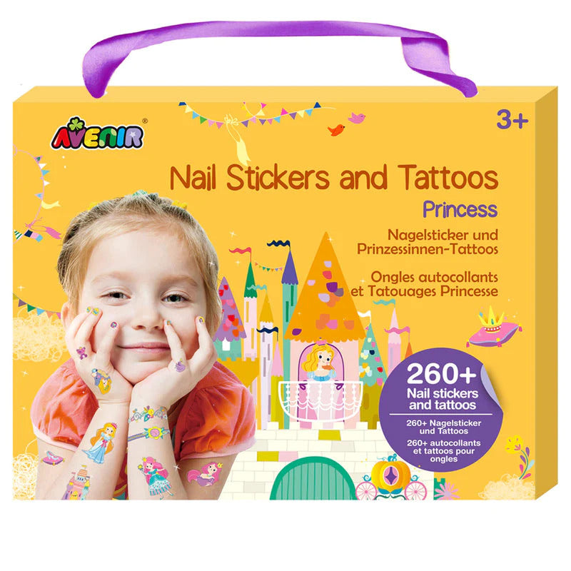 Nail stickers and Tattoos