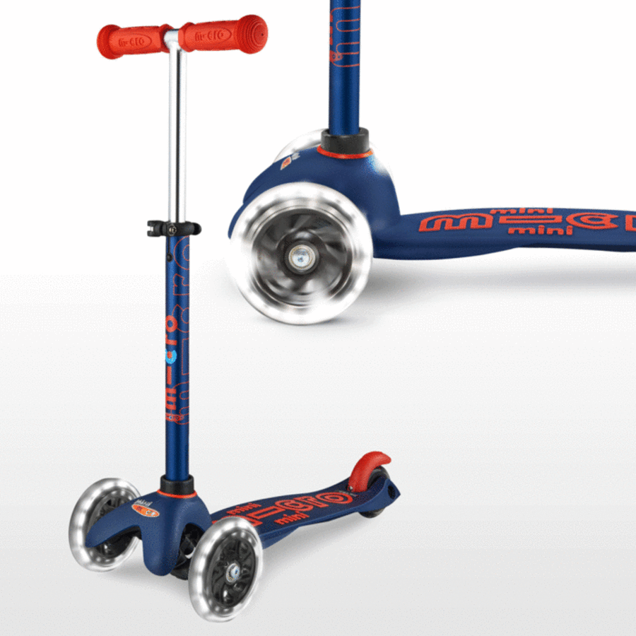 Micro Mini Deluxe LED Scooter Micro Scooters Vancouver Micro Scooters Canada camelot kids