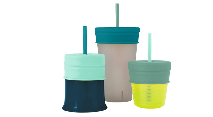 Snug Straw Lids - 3 pack