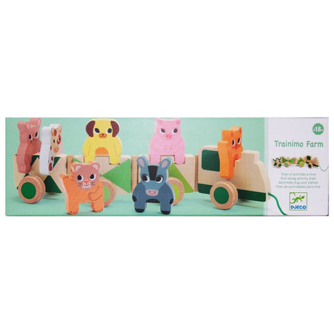 Djeco Coucou Wooden Two Piece Puzzles